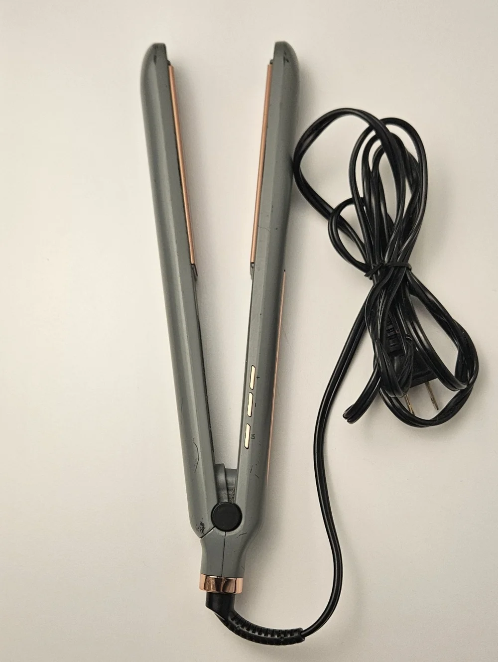 QUO by Conair Ceramic Hair Straightener Flat Iron Adjustable Heat - Picture 2 of 8